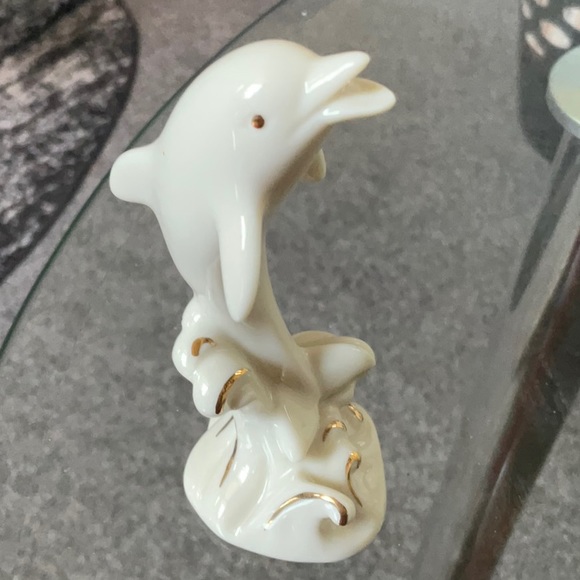 Lenox Dolphin and Elephant Figurines - Picture 8 of 11